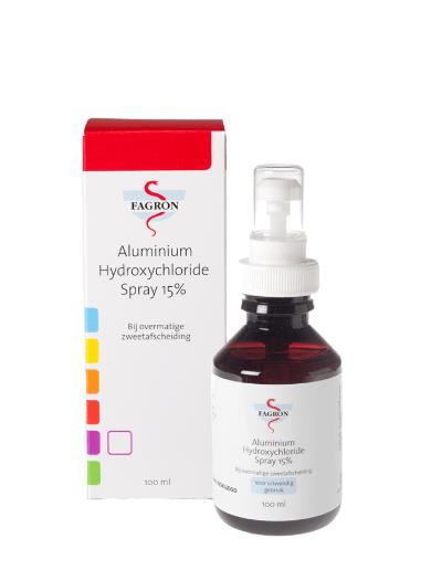 Aluminium Hydroxychloride Spray 15%, Fagron