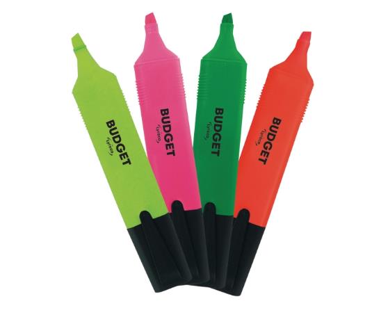 *Lyreco markeerstift, tekstmarker, assortiment met 4 kleuren