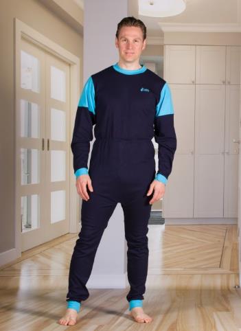 Hansop, Lange Mouw + Lange Pijp, Rits in het kruis en rug, 4Care