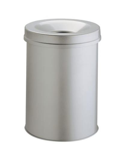 Afvalbak, Vuilnisbak, Metaal, Met Vlamdover