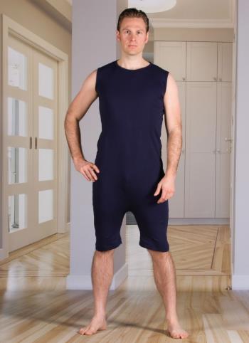 *Patientenoverall, Hansop, Geen Mouw + Korte Pijp, 100% Katoen, 4Care