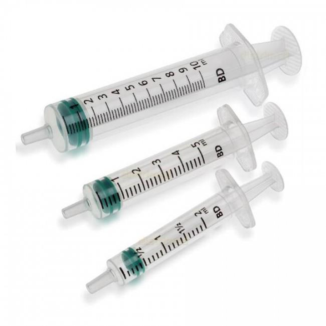 Spuit, Luer, Emerald, 3 delig, Becton Dickinson