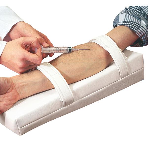 Infuusspalk, injectiearm, verlengbaar, armondersteuning