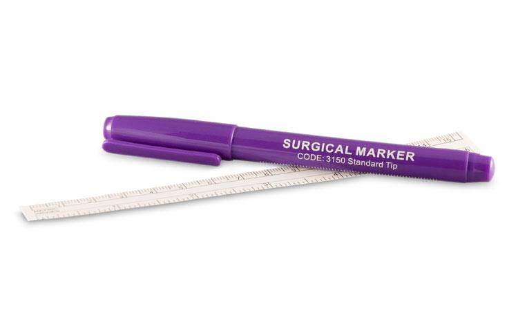 Huidmarkeerstift, Skinmarker,  Standaard, Steriel, Surgical Marker
