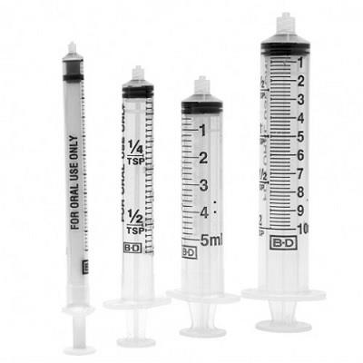 Spuit, Luer Lock, 3 delig, Plastipak, Becton Dickinson