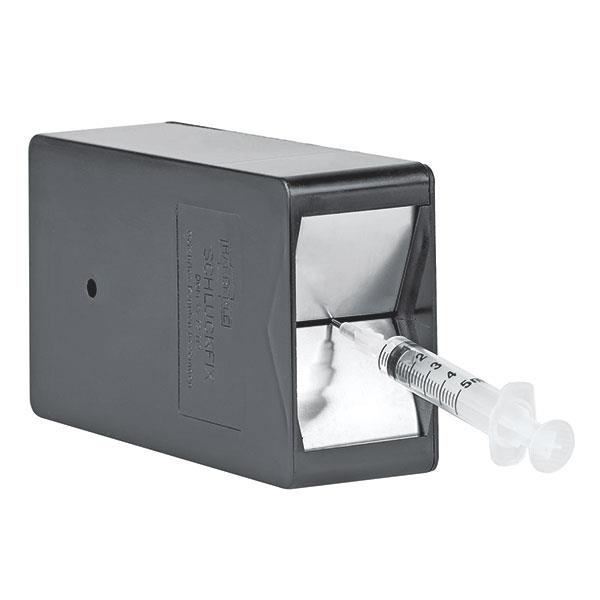 Naaldencontainer, Schluckfix, Haeberle, exclusief wand / muurhouder