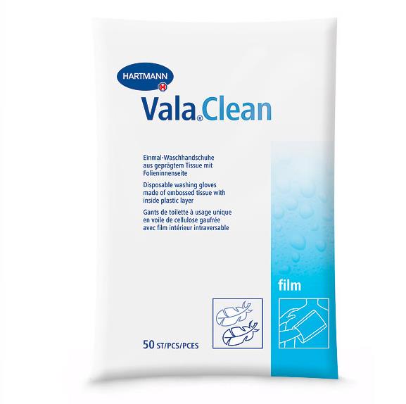 Disposables, droog washandje, ValaClean Film, Hartmann