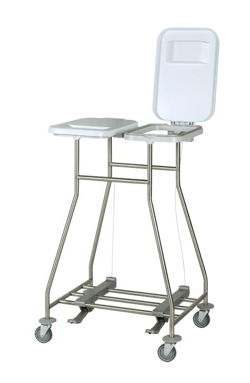 *Waswagen, Wasverzamelaar, 2 Rings, Met Voetbediening