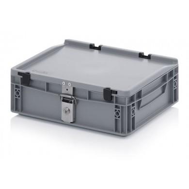 Opbergbox, Kunststof Bak met Slot en Spansluiting