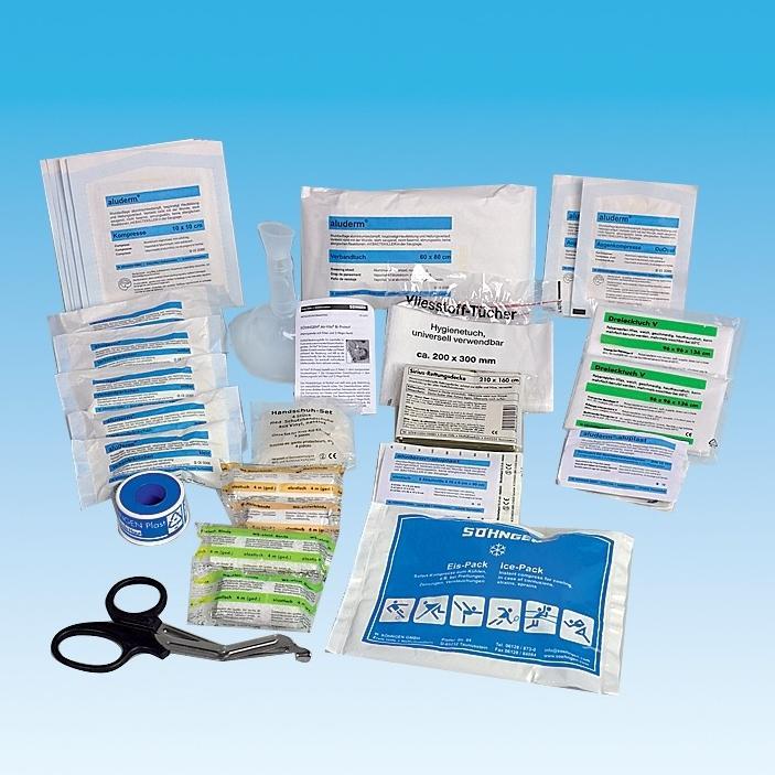 EHBO, Navulling voor Verbanddoos Sport, Conform DIN 13157, Soehngen