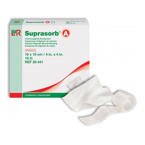 Alginaatverband, Suprasorb A, Non Adhesive, Lohman en Rauscher, Steriel