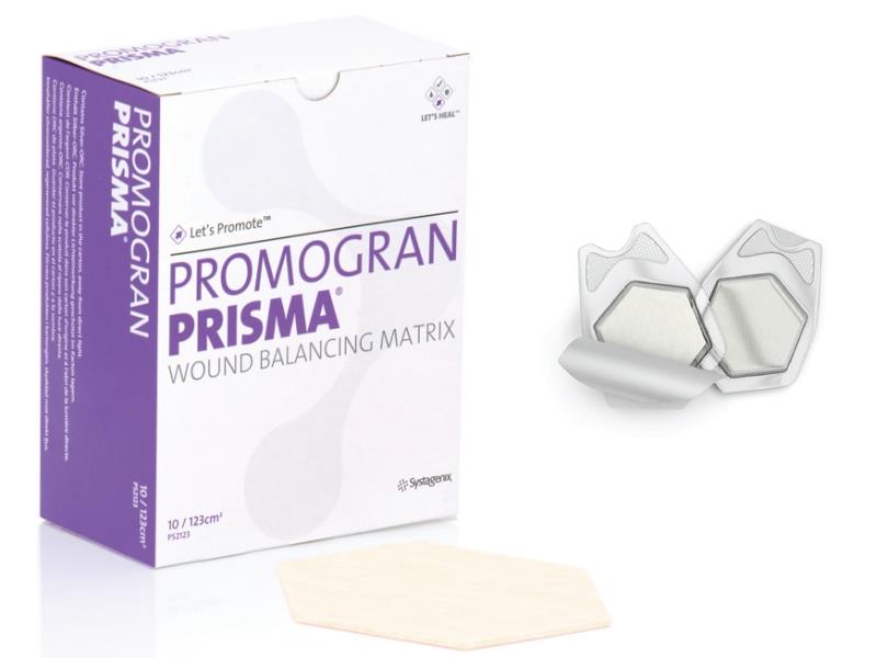 Collageenverband, Zilverhoudend, Promogran Prisma, Non Adhesive, Systagenix, Steriel