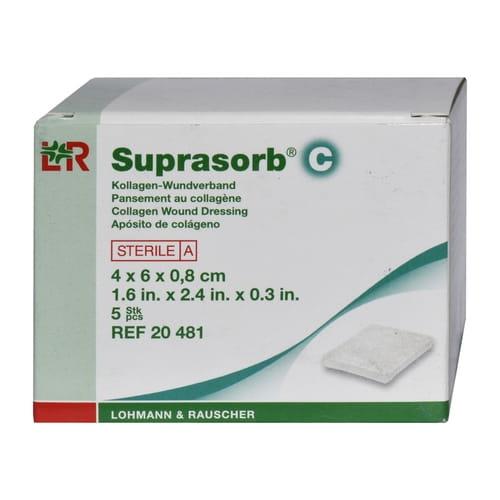 Collageenverband, Suprasorb C, Non Adhesive, Steriel, Lohmann Rauscher