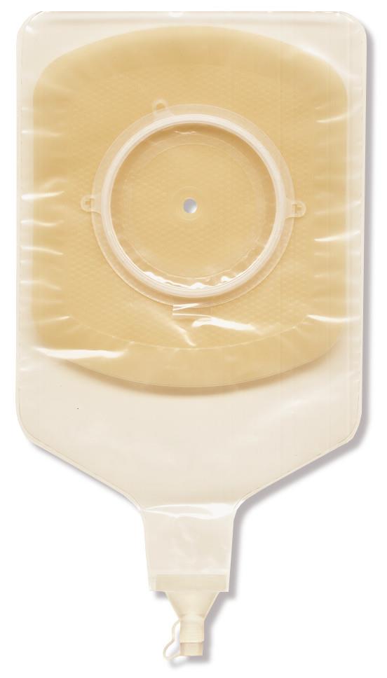 Stoma, Stomazakje, 2 Delig, Fistel, Drainageopvangzak, Met werkluik, Stomocur