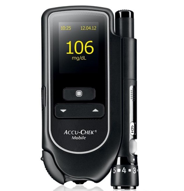 Glucosemeter, Starterset, AccuChek Mobile, Roche