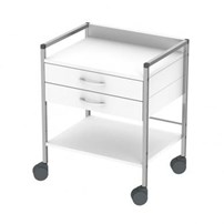 Instrumentenwagen, Basiswagen, Variocar 60, Met 2 Lades, Huismerk Instrumentenwagen, Basiswagen, Variocar 60, Met 2 Lades, Huismerk