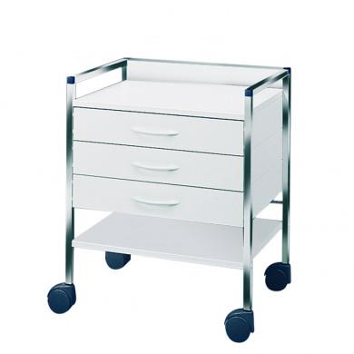 Instrumentenwagen, Basiswagen, Variocar 60, Met 3 Lades, Huismerk