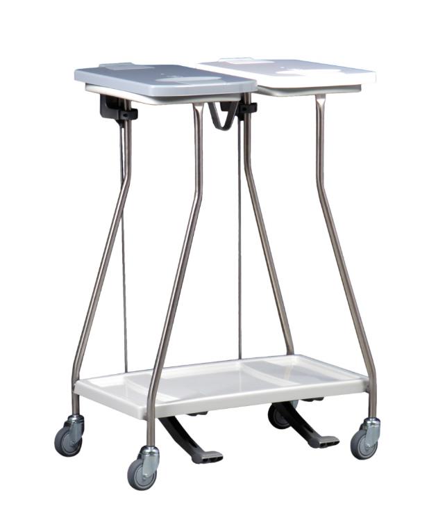 Waswagen, Wasverzamelaar,  2 Rings, Voetbediening, Hammerlit