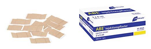 Injectiepleister, ABE, Huismerk