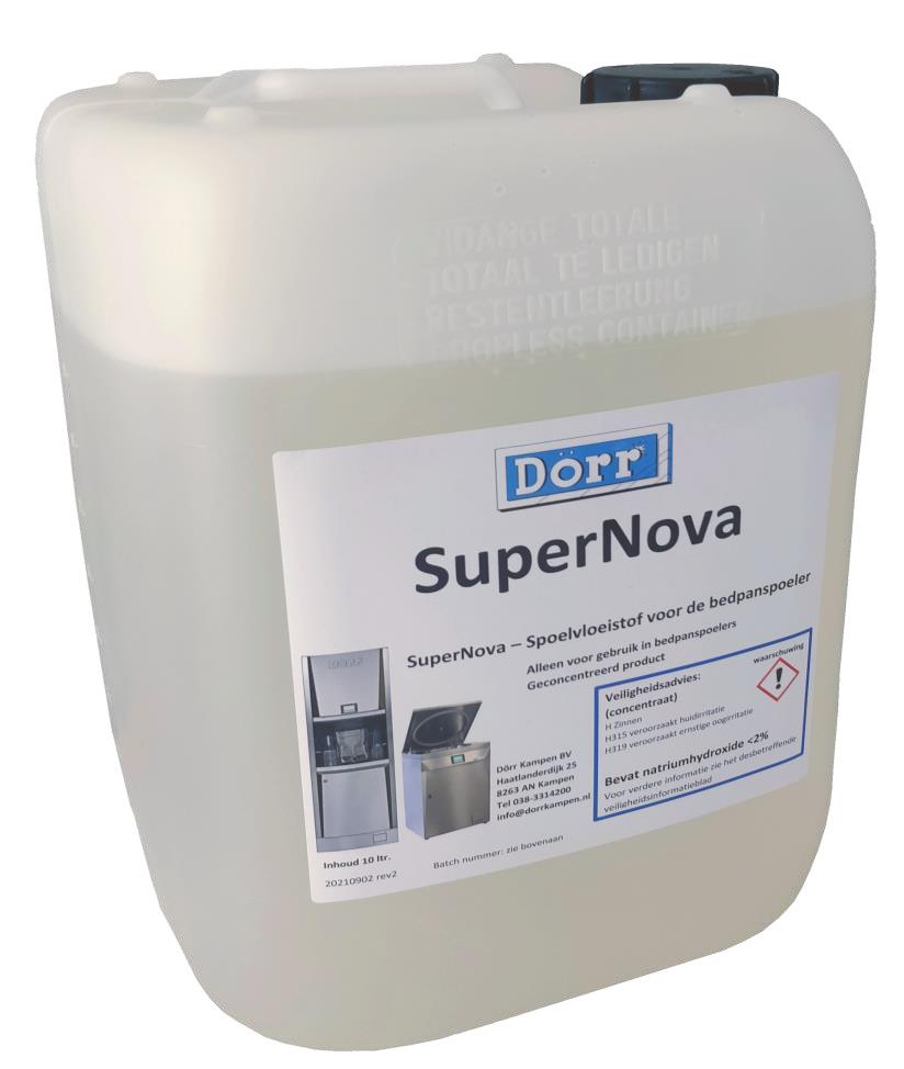 Bedpanspoelermiddel, SuperNova spoelvloeistof 
