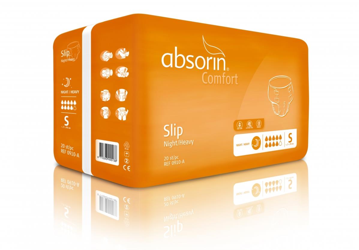 Incontinentie, Absorin comfort, slip night heavy