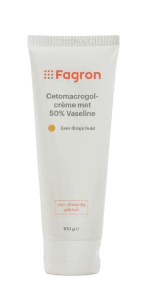 Cetomacrogol creme met 50% Vaseline, Fagron