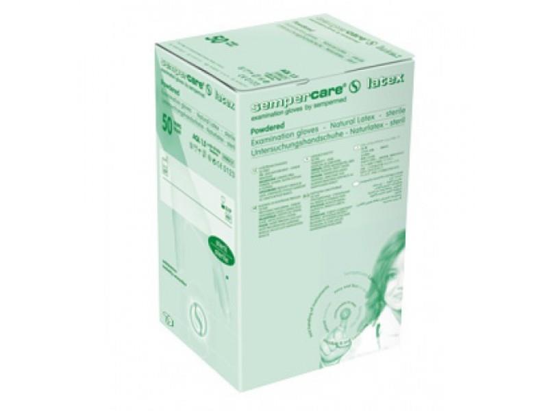 Handschoen, Sempercare Latex, Steriel Poedervrij