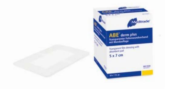 Folieverband steriel, ABE Derm Plus, Huismerk