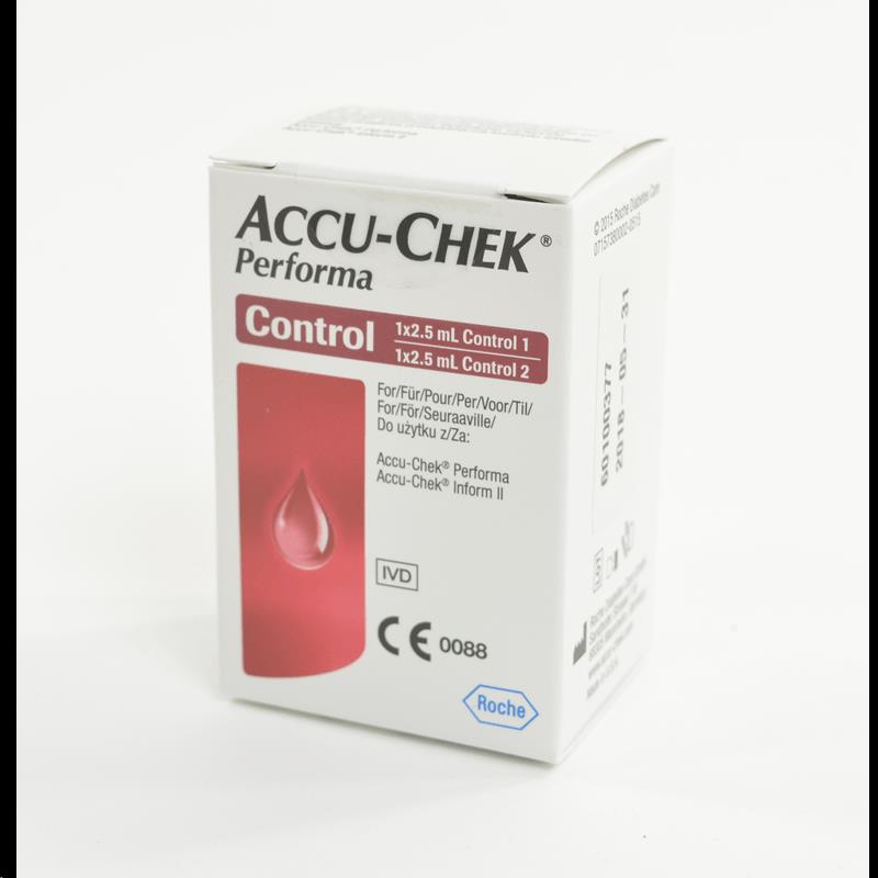 * Controlevloeistof, Accu Check Performa, Mobile Nr 2, Roche