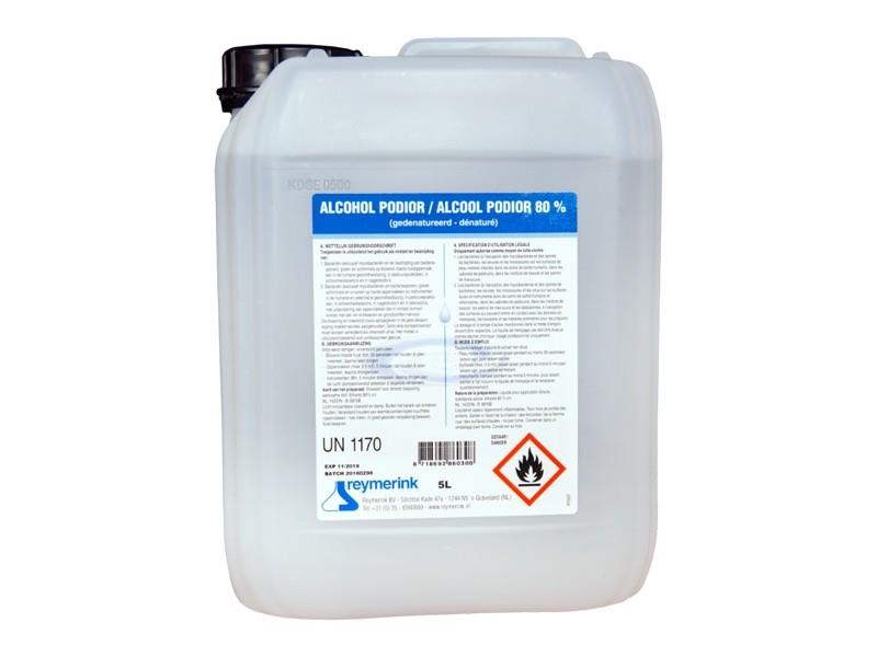 Alcohol Podior, 80 %, CTGB Geregistreed