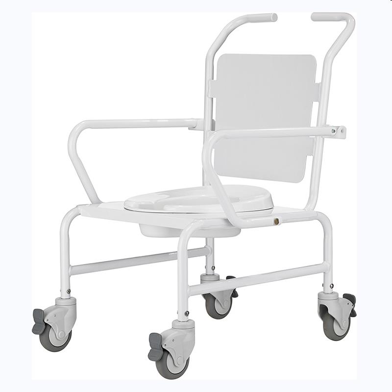 Toiletstoel, Postoel, Verrijdbaar, Hygie