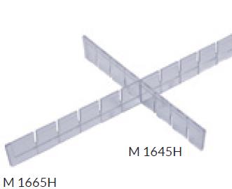 Medicijnkast, Voorraadkast, Modulle, Hammerlit, Horizontale  Verdeler voor Lade 1605
