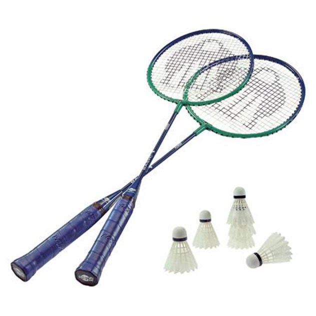 Badminton Rackets, Inclusief 6 Shuttles