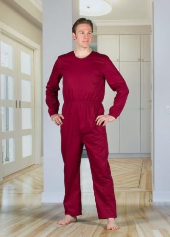 *Patientenoverall, Hansop, Lange Mouw + Lange Pijp, AntiScheur, 4Care
