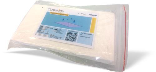Commodeliner, Absorberende Pads, Levabo