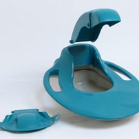 Bedpan, Cleanius Eco, Kunststof Bedpan, Cleanius Eco, Kunststof
