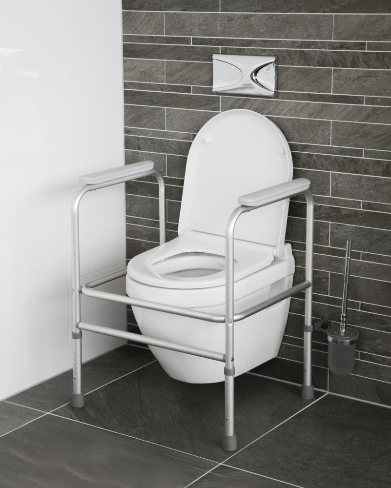 Toiletframe, In hoogte verstelbaar, Able2
