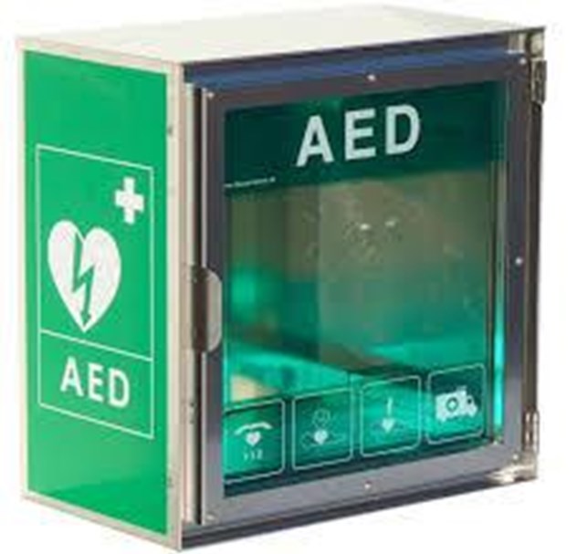 AED Kast Outdoor, Claus Andersen, Geschikt voor Defitech Lifeline