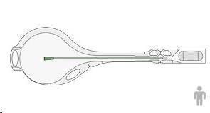  Afname catheter, IQ cath, hydro male, Manfred Sauer