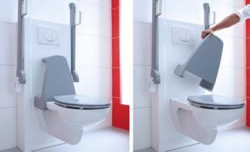 Rugsteun voor Zorgtoilet, Bano