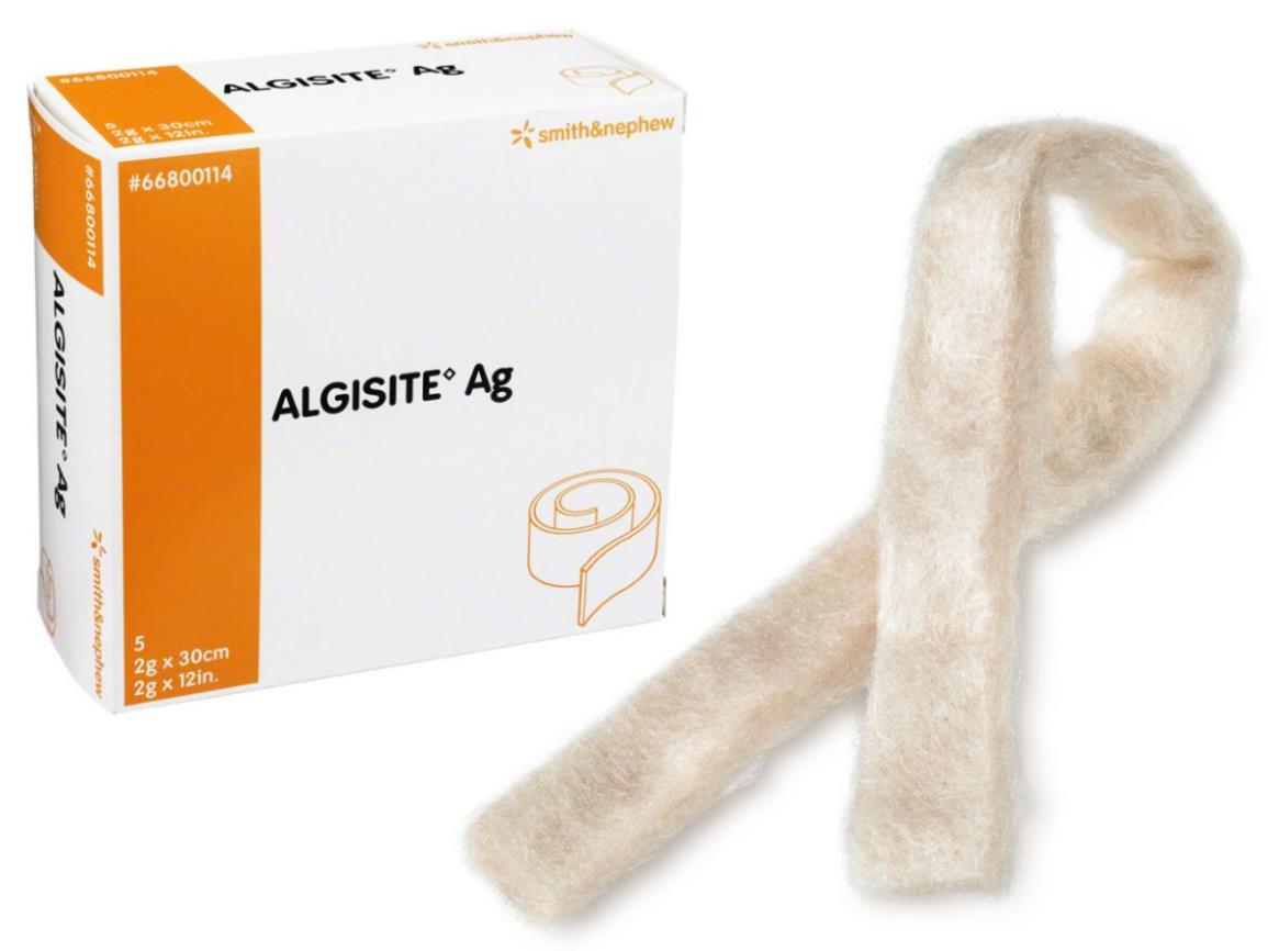 Tamponade Streng, Algiste AG, Smith&amp;Nephew