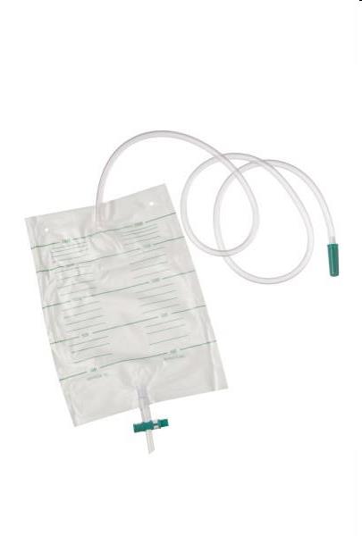 Urine Nachtzak, Kruiskraan, Meerdaags gebruik, Onsteriel, Hekura