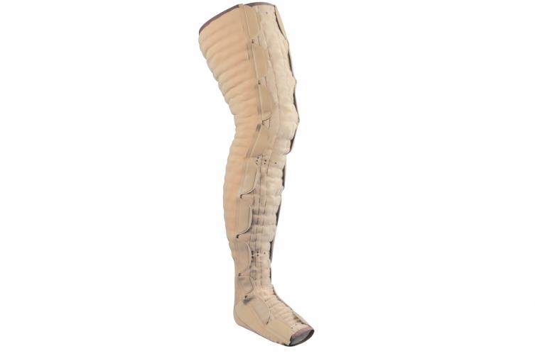 Beenkous, Volledige Been. Lymfoedeem, Compressie