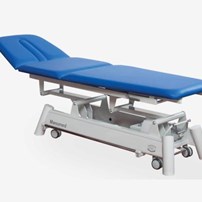 Behandelbank, Manumed Optima, Type 222, Elektrisch Verstelbaar, 3 Delig Behandelbank, Manumed Optima, Type 222, Elektrisch Verstelbaar, 3 Delig