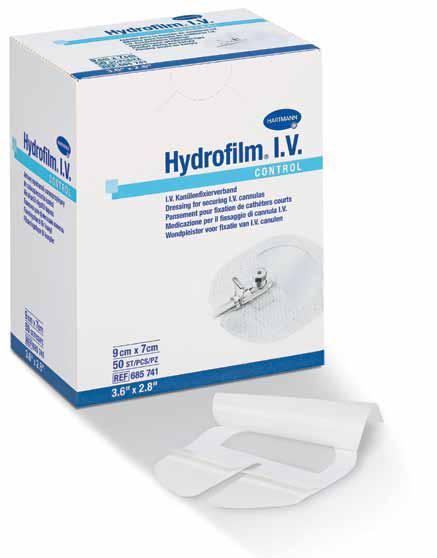 Infuus Pleister, Hydrofilm IV, Adhesive, Steriel, Hartmann