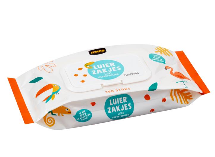 Luier Zakjes Licht Geparfumeerd 