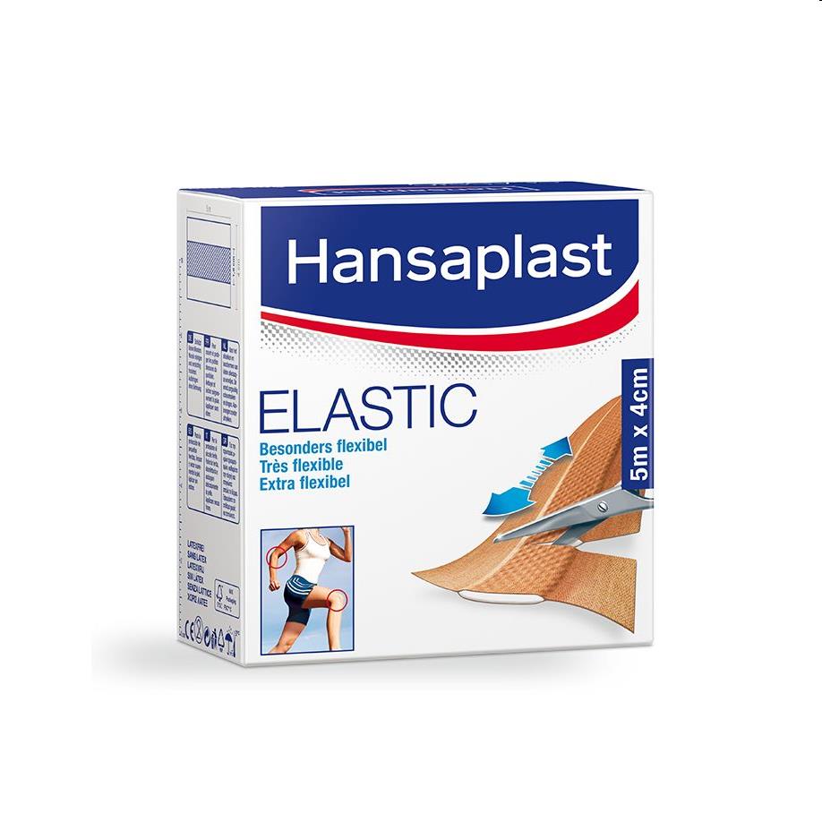 Pleister op Rol, Elastic, Hansaplast
