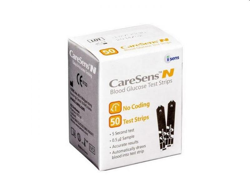 Glucose Teststrips, CareSens N