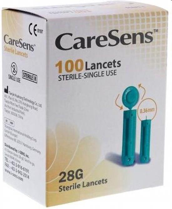 Diabetes, CareSens, Lancetten