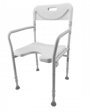 Douchestoel, Opvouwbaar, Aqulia